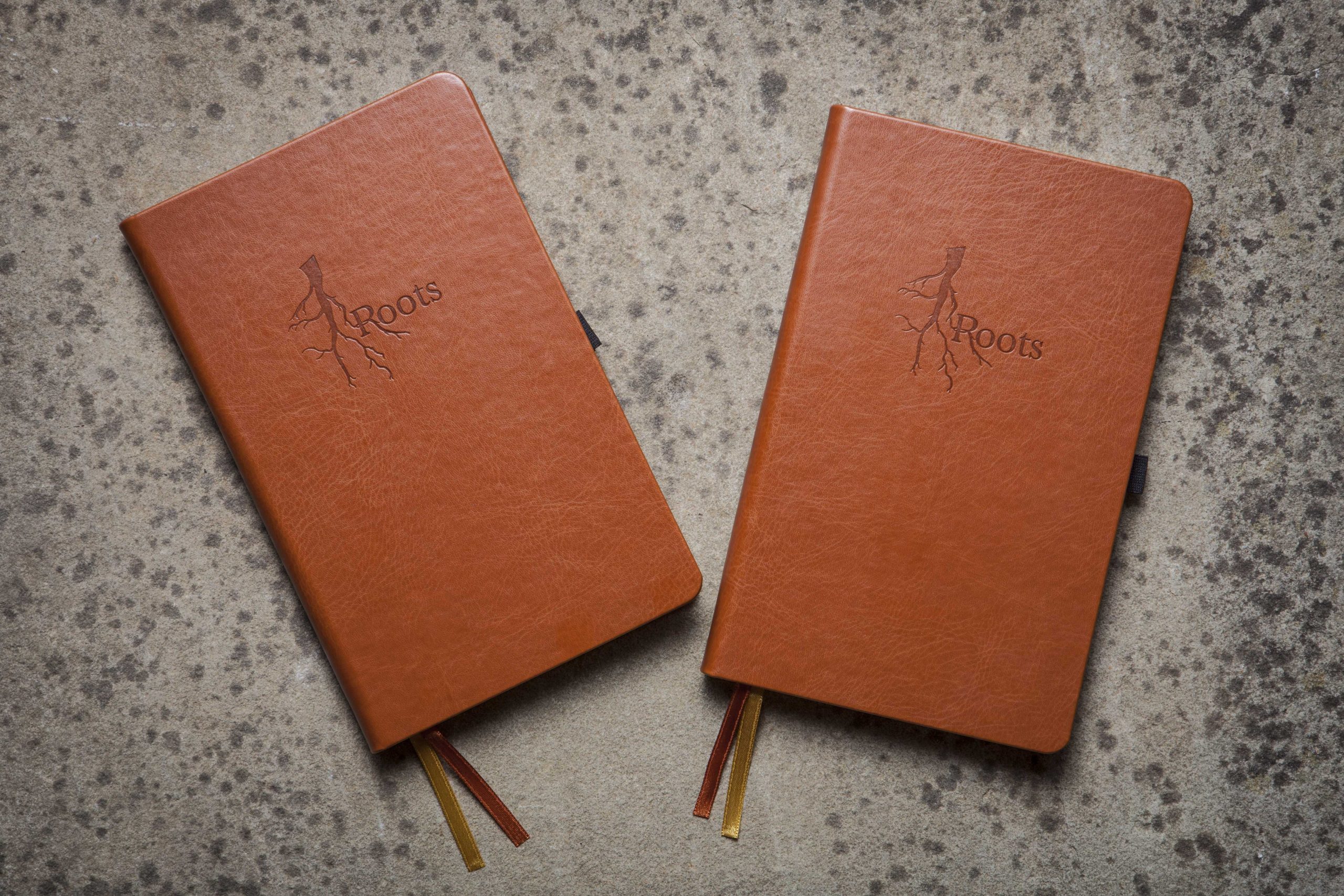 Roots Leather Notebook - Tommy Banks