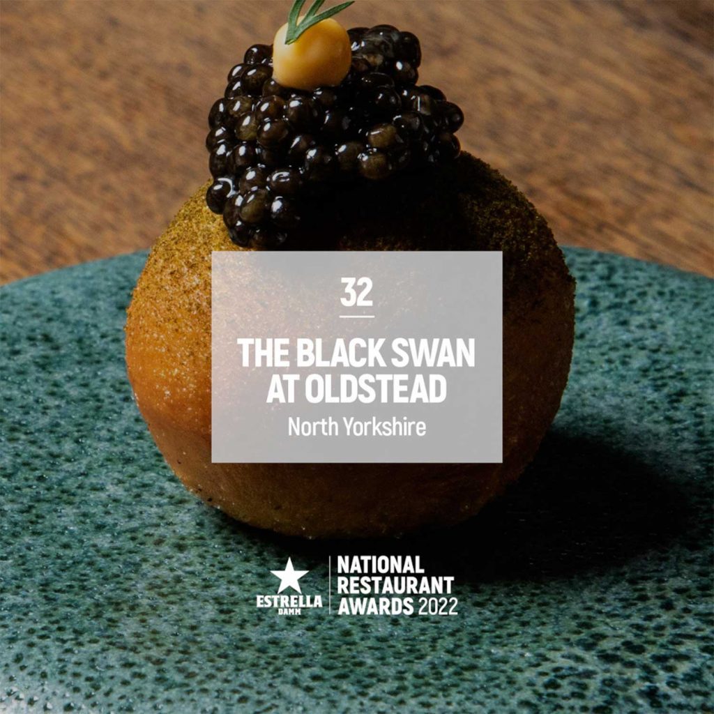 The Black Swan Scoops Coveted Spot In 2022 National Restaurant Awards